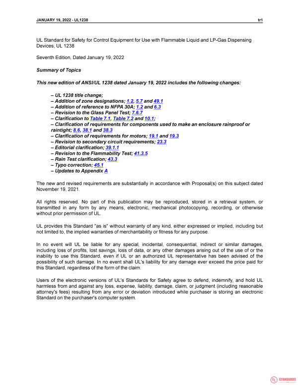 UL 1238 PDF